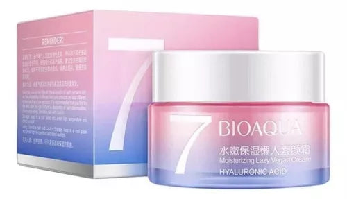 Crema Hidratante V7 Vegana Acido Hialuronico Bioaqua